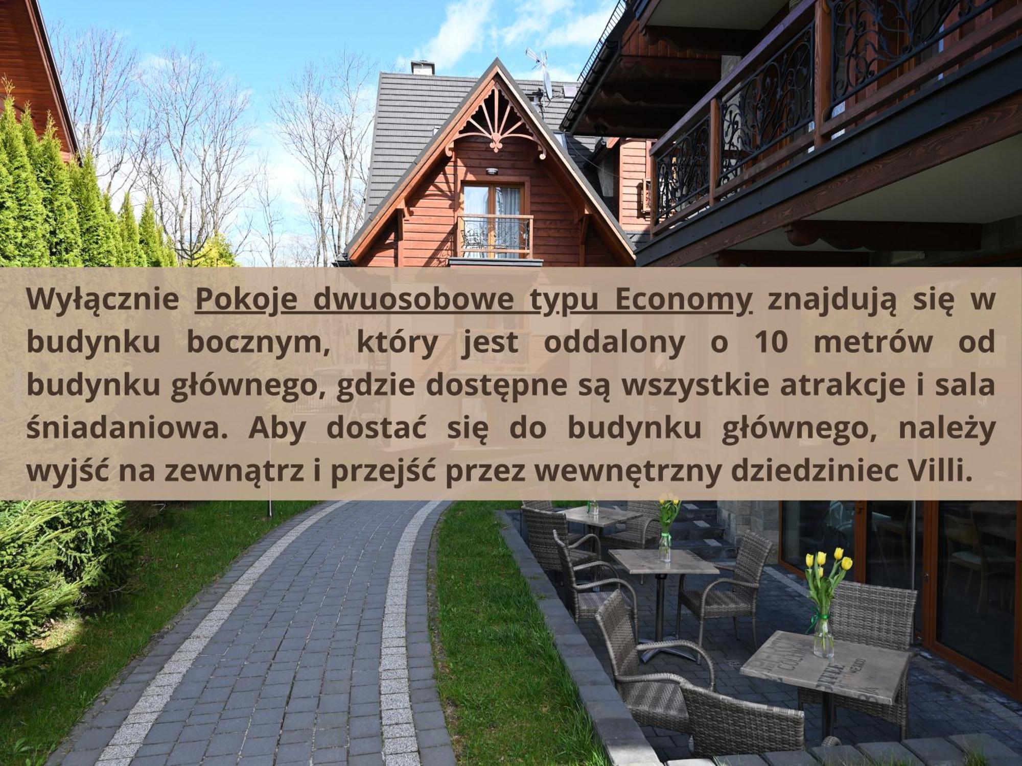 Villa Cannes Resort Zakopane - Grota Solna, Sauna Finska Exterior foto